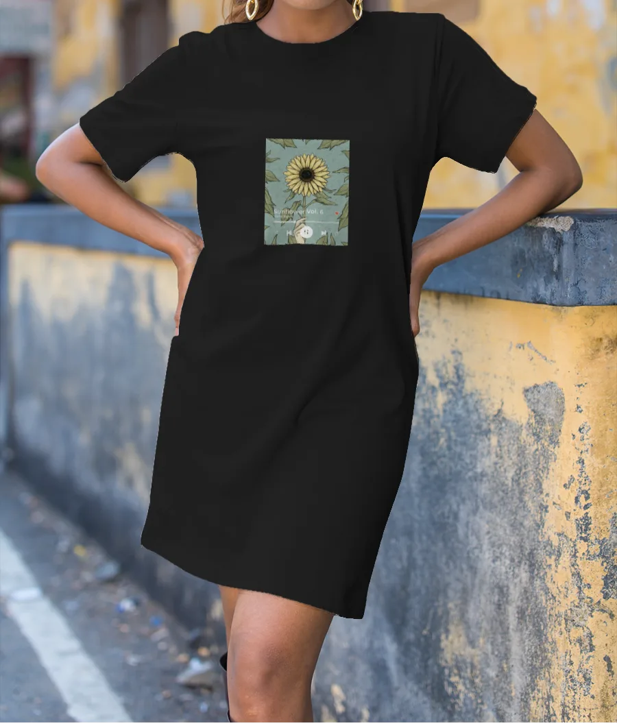 Sunflower- Harry Styles T-Shirt Dress