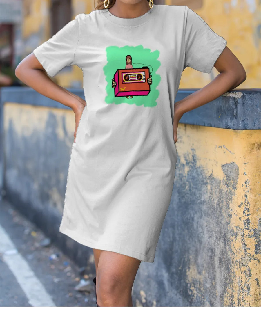 Music T-Shirt Dress