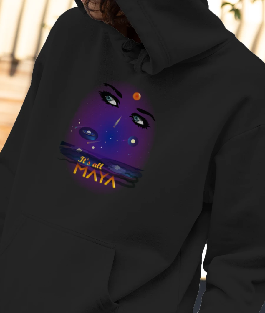 It's all Maya Front-Printed Hoodie