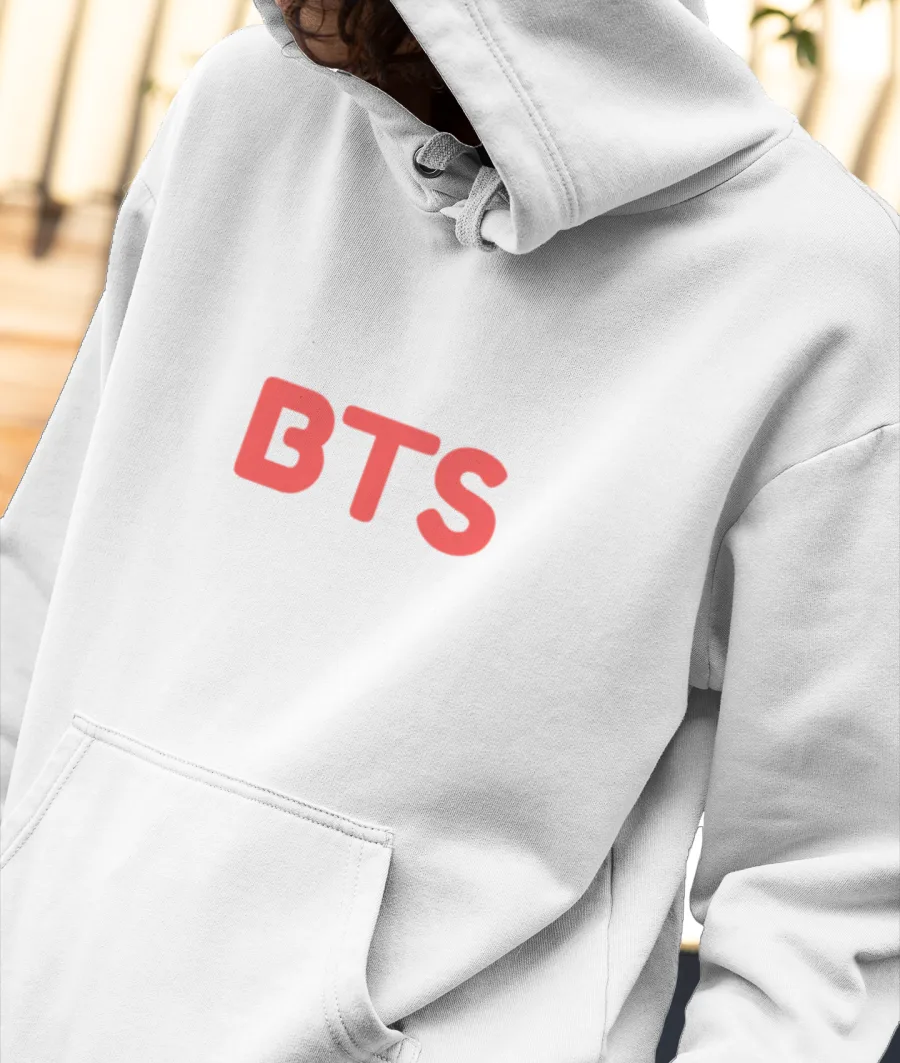 BTS Front-Printed Hoodie