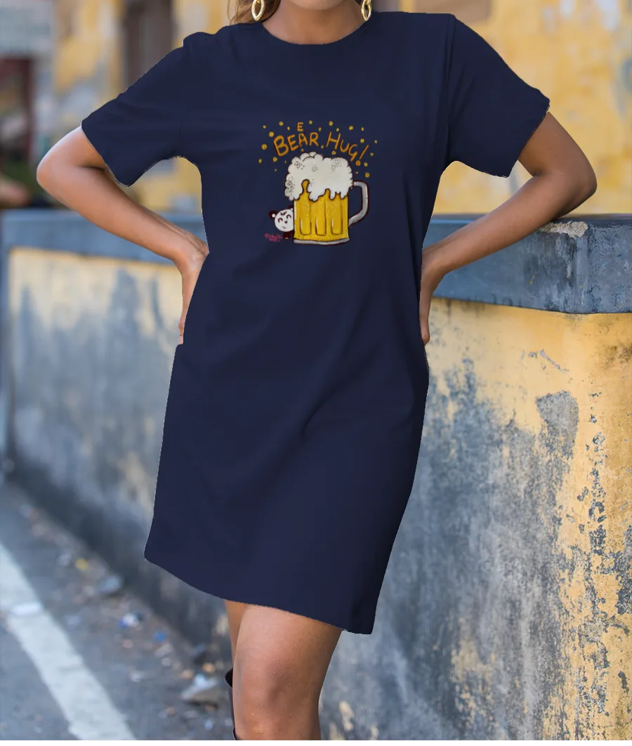  BeerHug? T-Shirt Dress