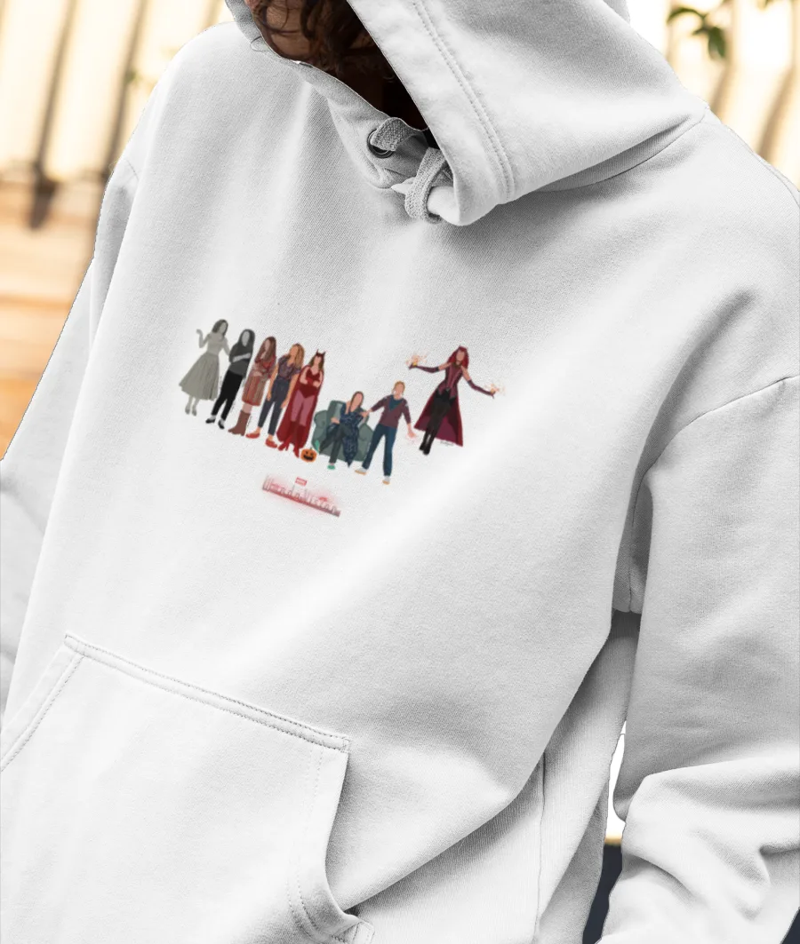 Wanda Front-Printed Hoodie