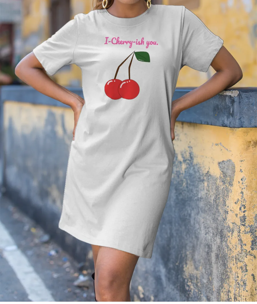 CHERRY T-Shirt Dress