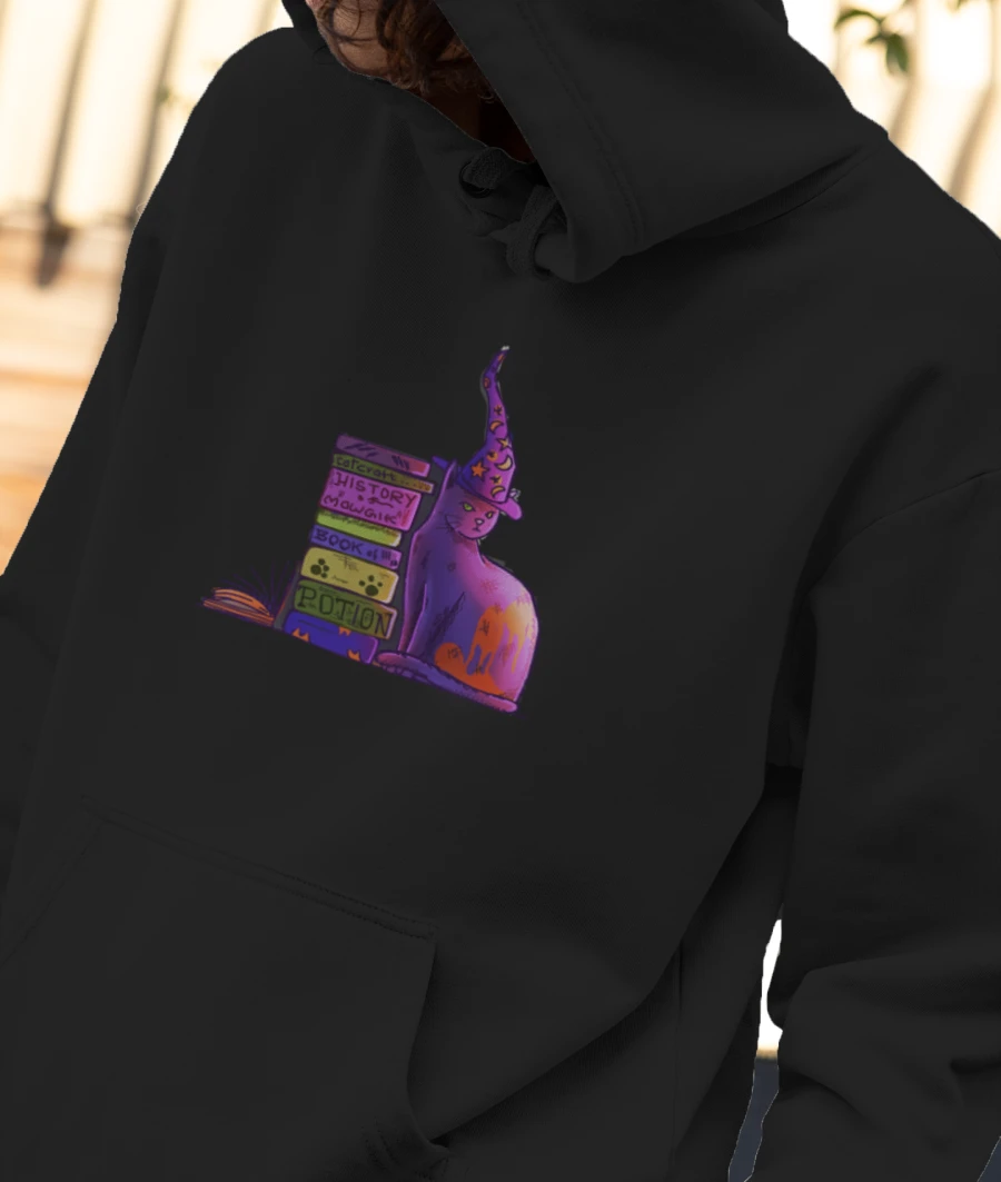 The animagus Front-Printed Hoodie