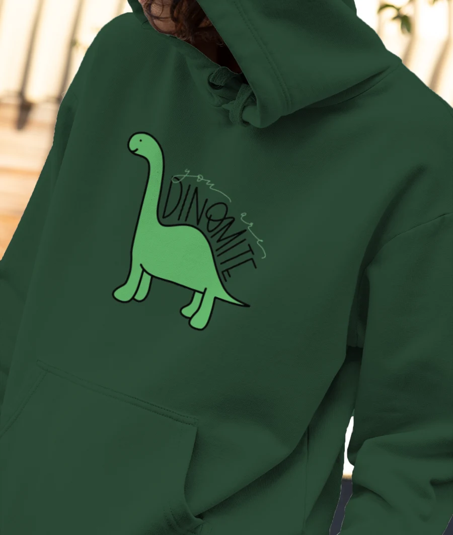 You are Dinomite - 1 Front-Printed Hoodie