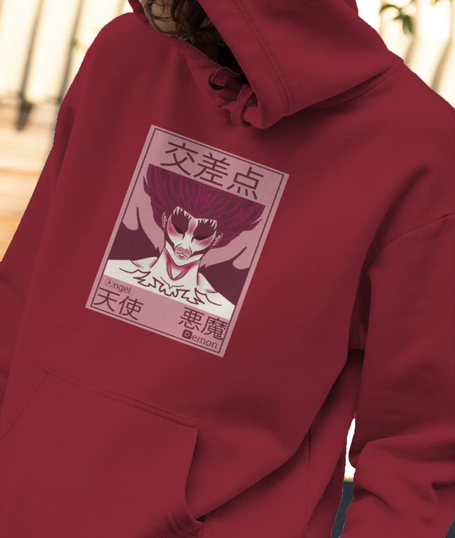 demon angel variant Front-Printed Hoodie