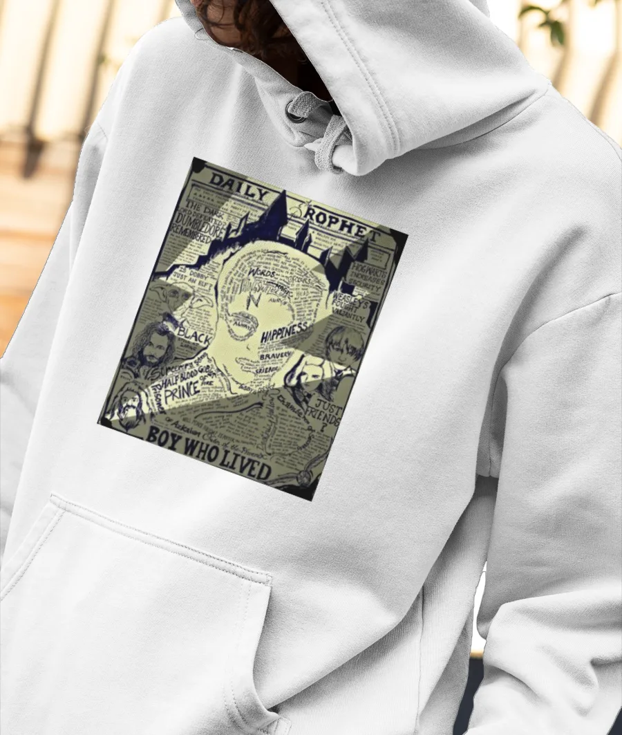 The Daily Prophet  Front-Printed Hoodie