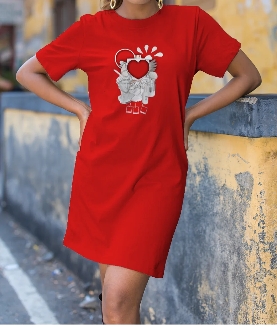 1-COOL WHAT ? T-Shirt Dress