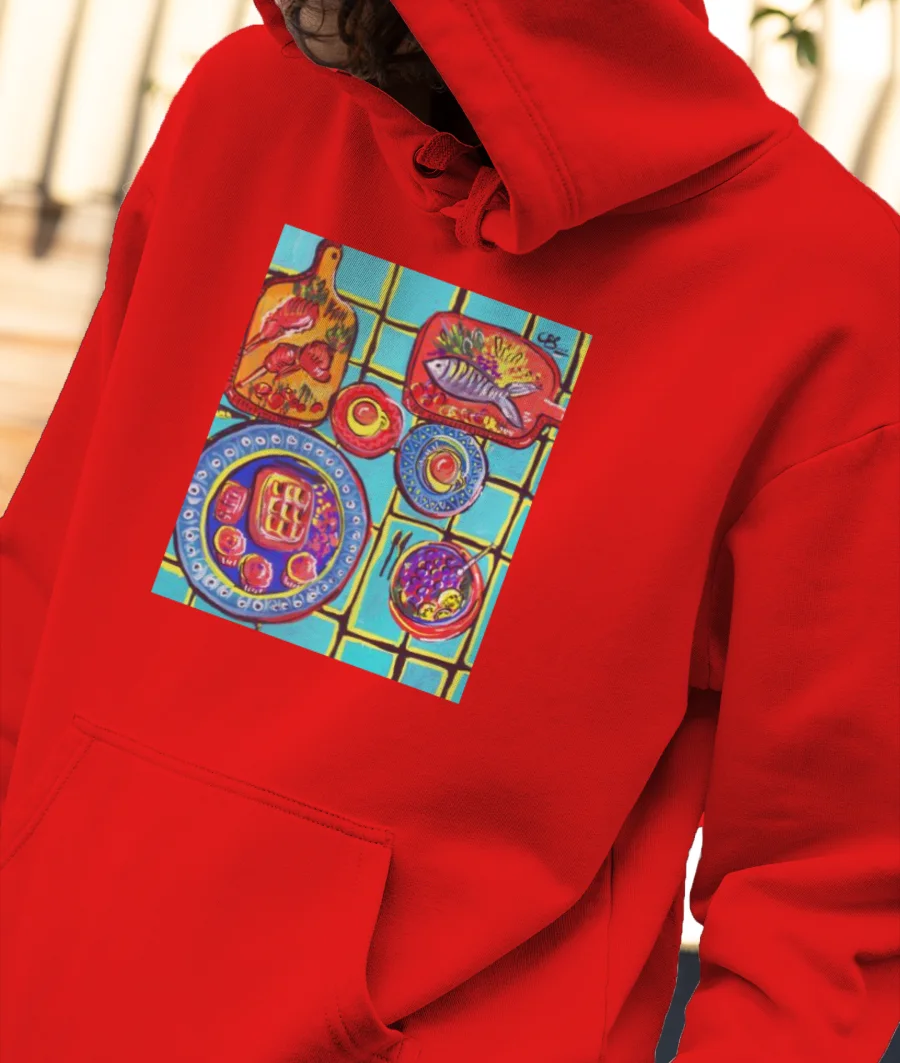  Foodie Joey would approve Front-Printed Hoodie