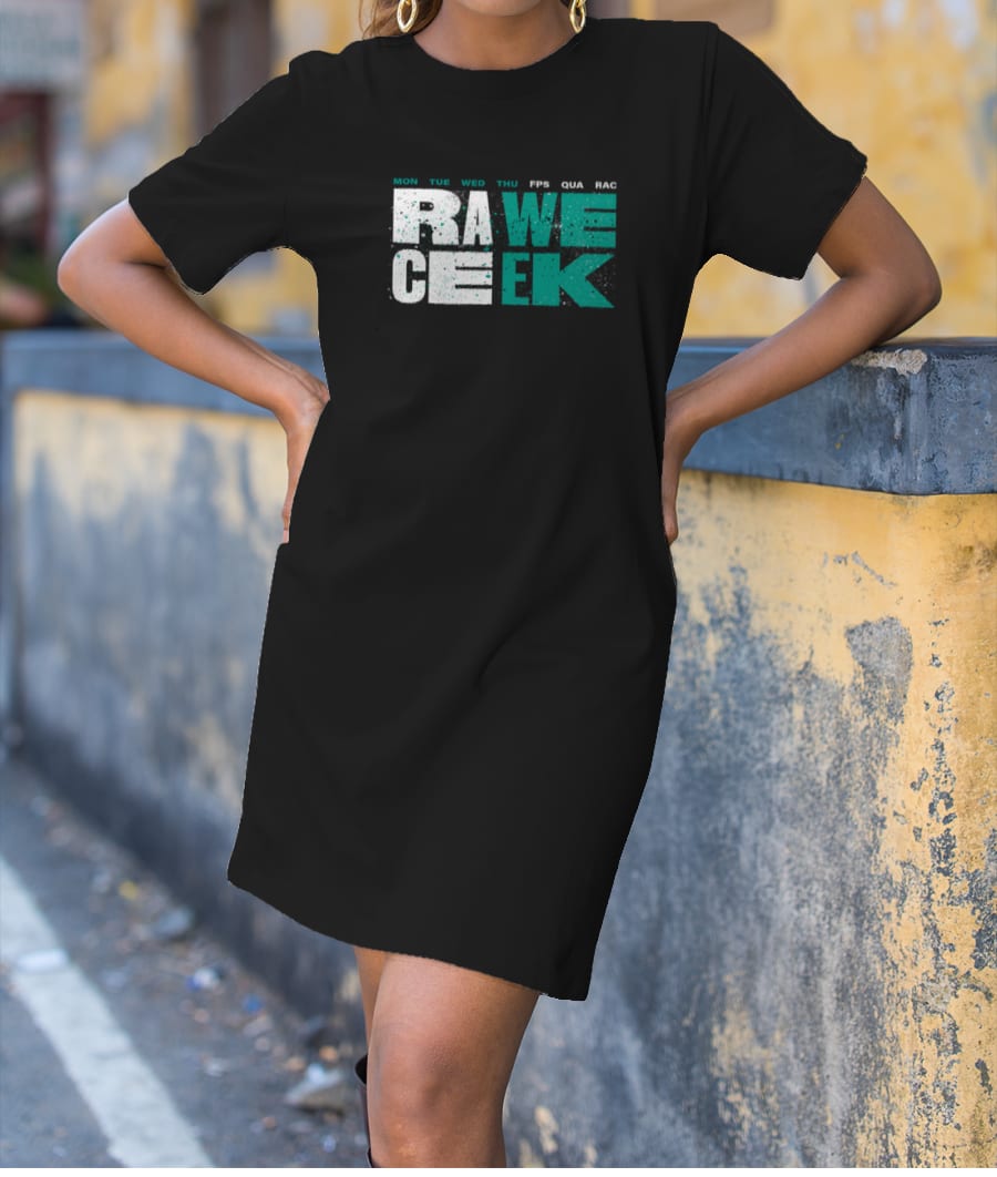 Race week Formula 1 tee T-Shirt Dress