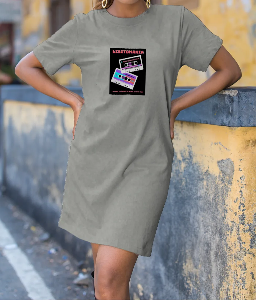 MUSIC LISZTOMANIA  T-Shirt Dress