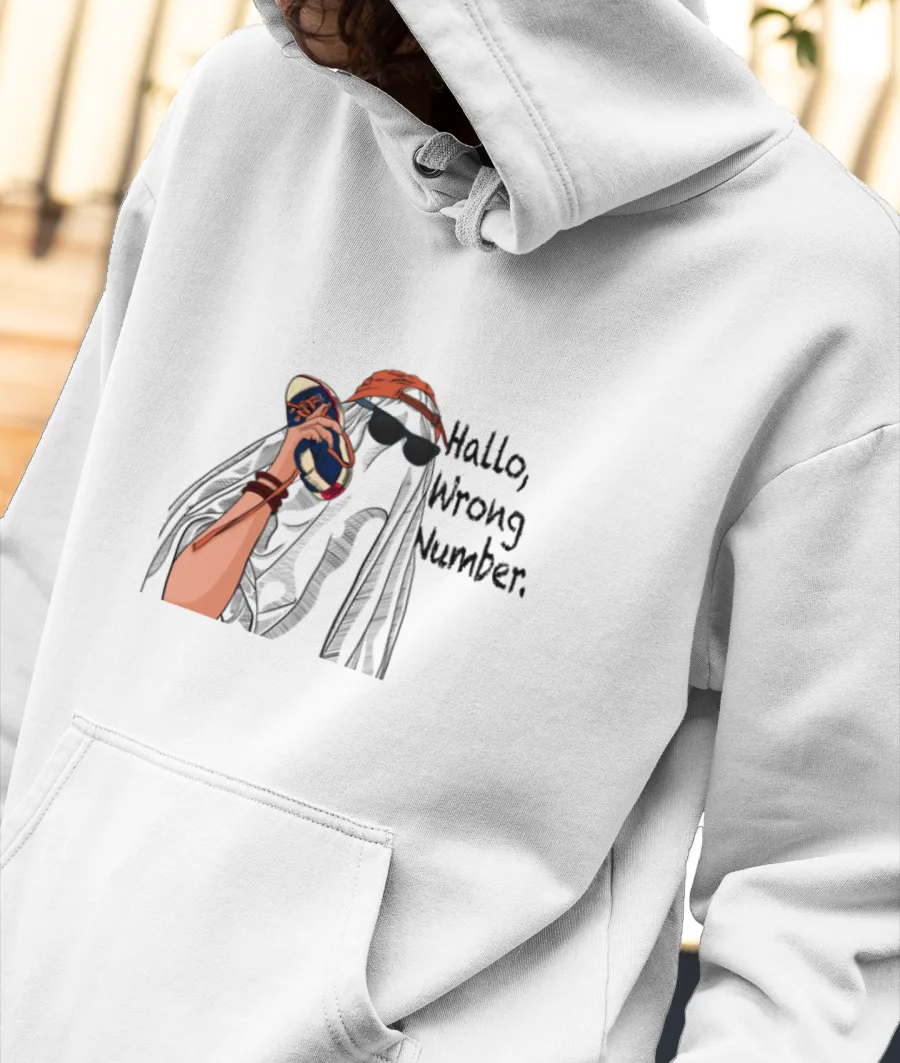 Hallophone 1 Front-Printed Hoodie