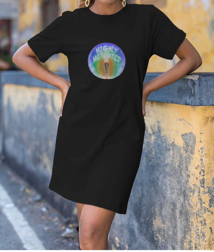 Highly Motivated 1 T-Shirt Dress