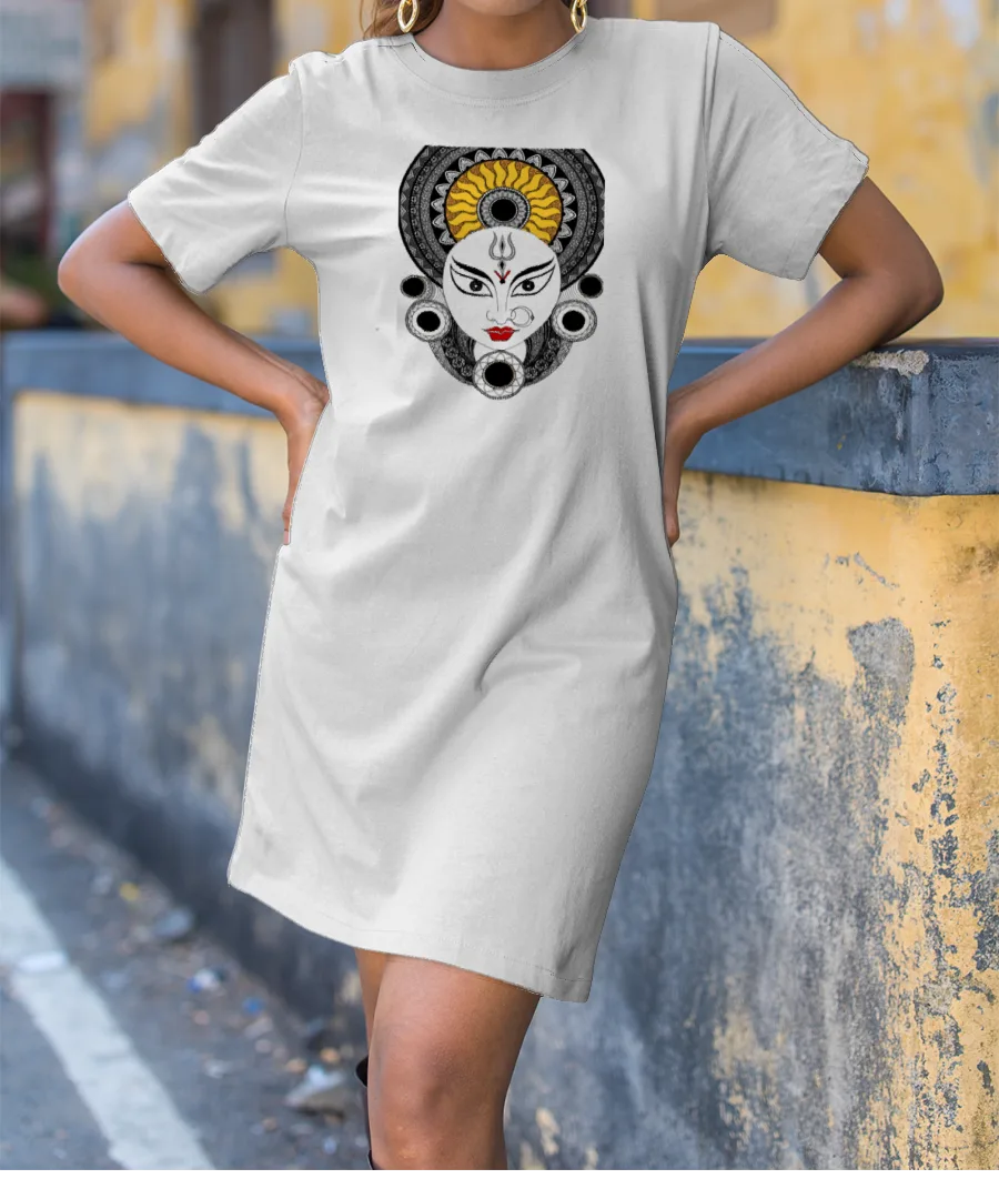 Durga MAA T-Shirt Dress