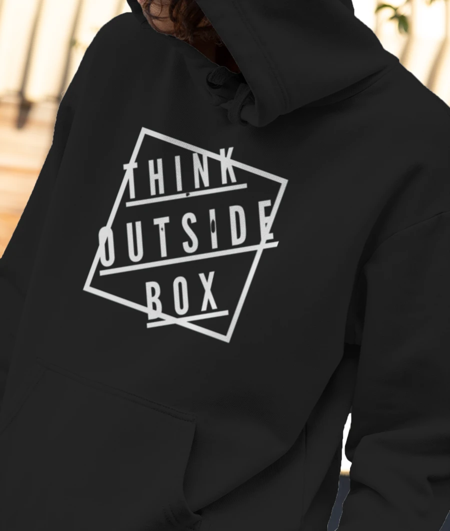 Inspirational Quotes Front-Printed Hoodie