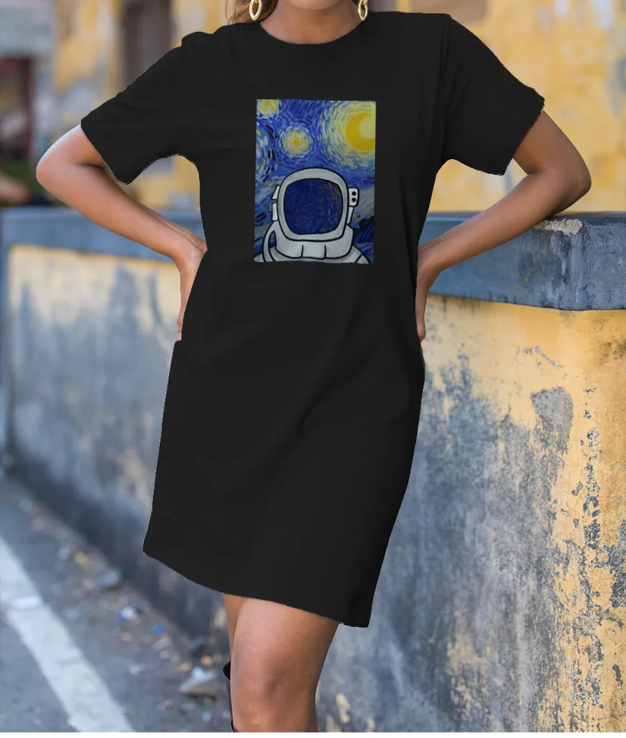 Van Gogh  T-Shirt Dress