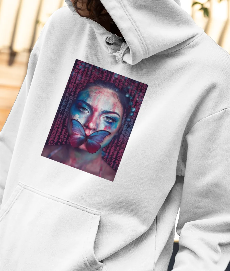 Digital Art Collection Front-Printed Hoodie