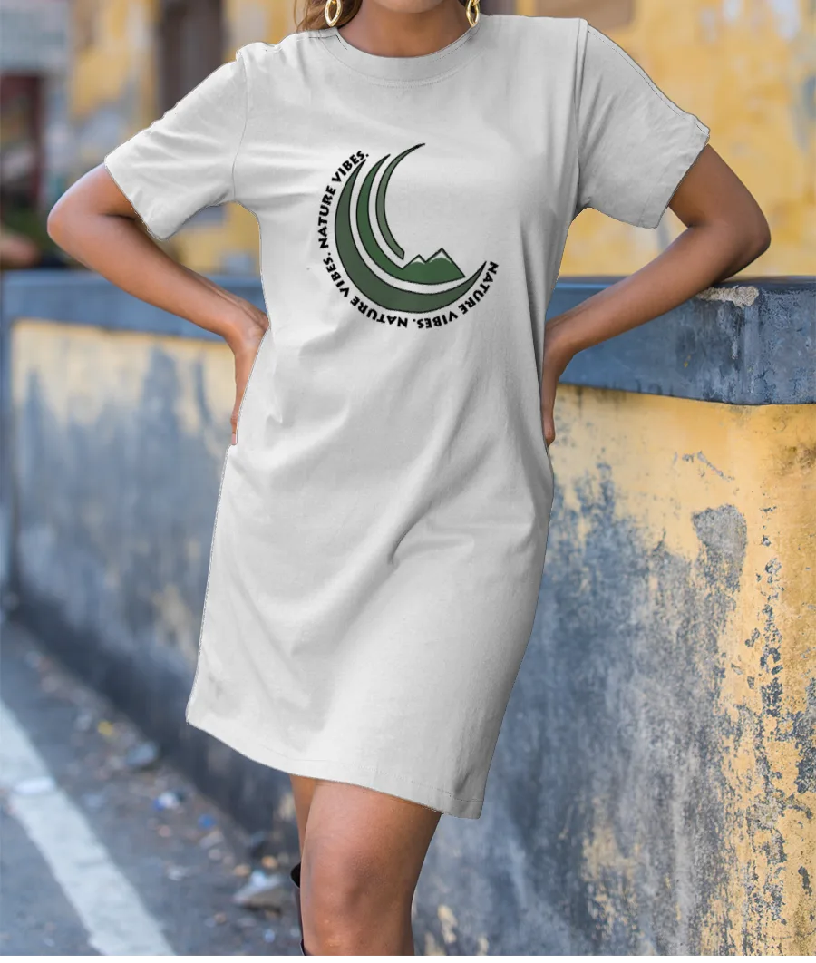 Nature Vibes T-Shirt Dress