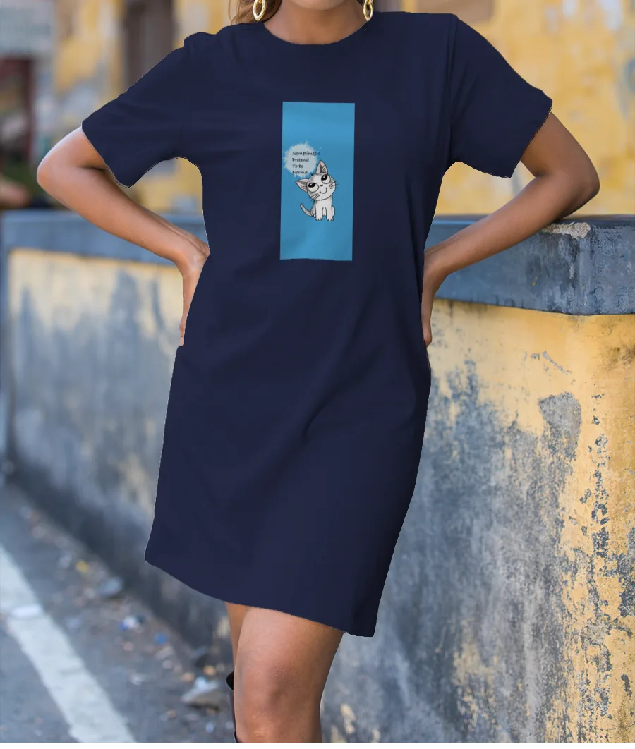 The new normal  T-Shirt Dress