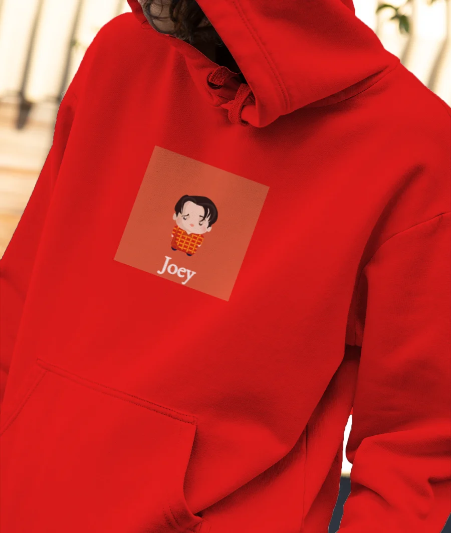 Joey Front-Printed Hoodie