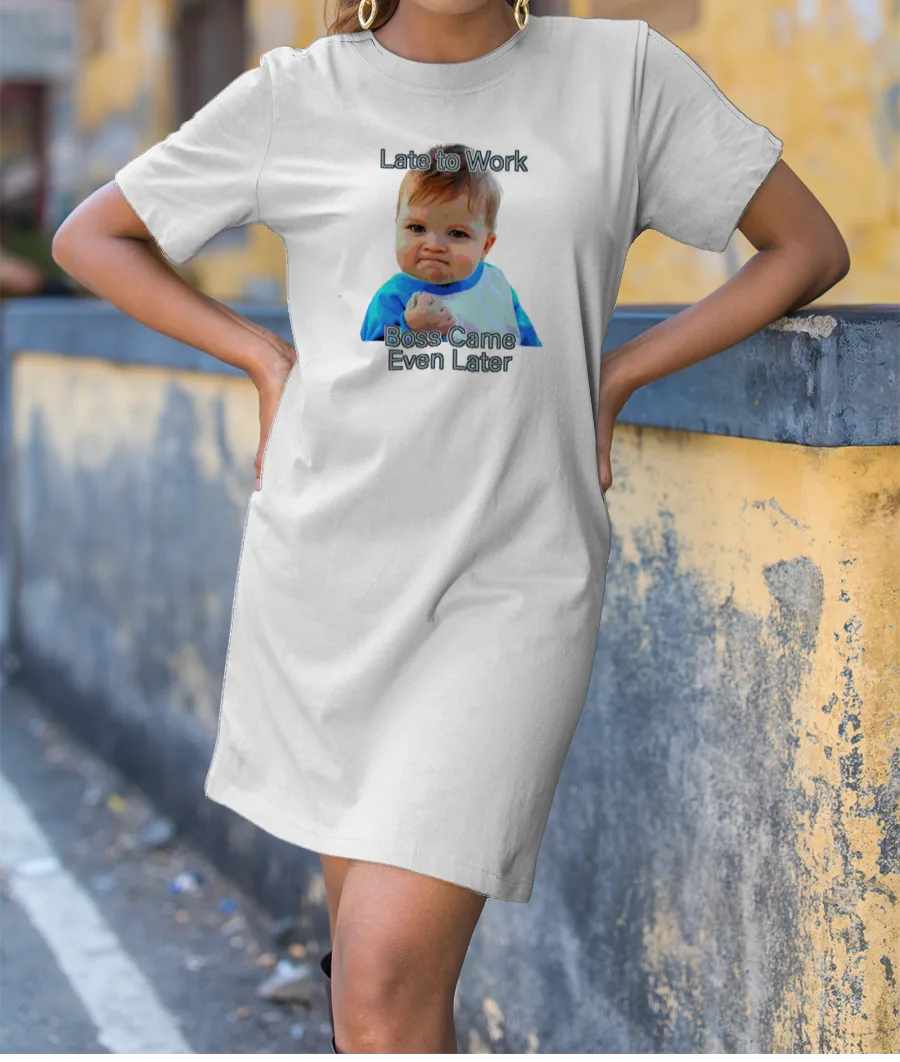 baby fist meme T-Shirt Dress