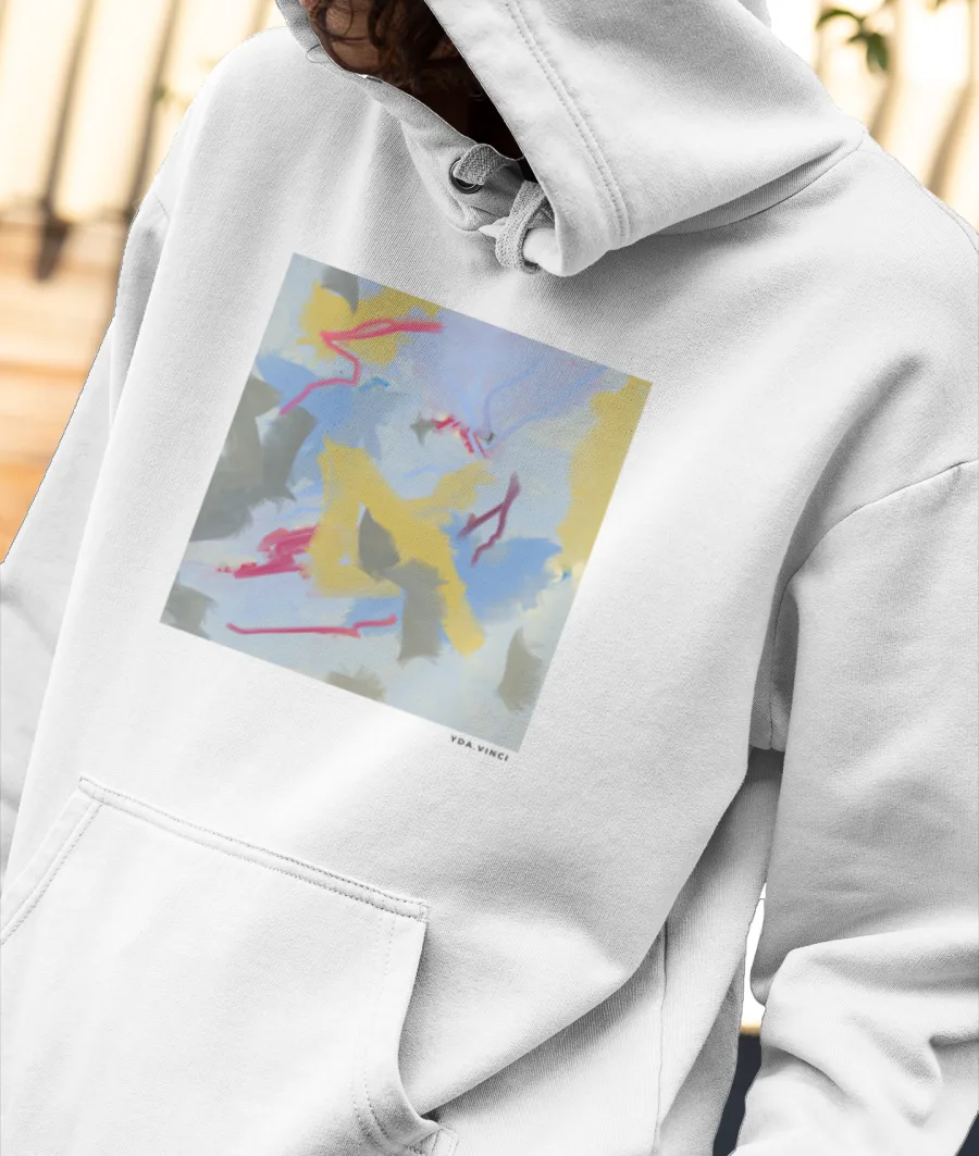 Abstracct  Front-Printed Hoodie