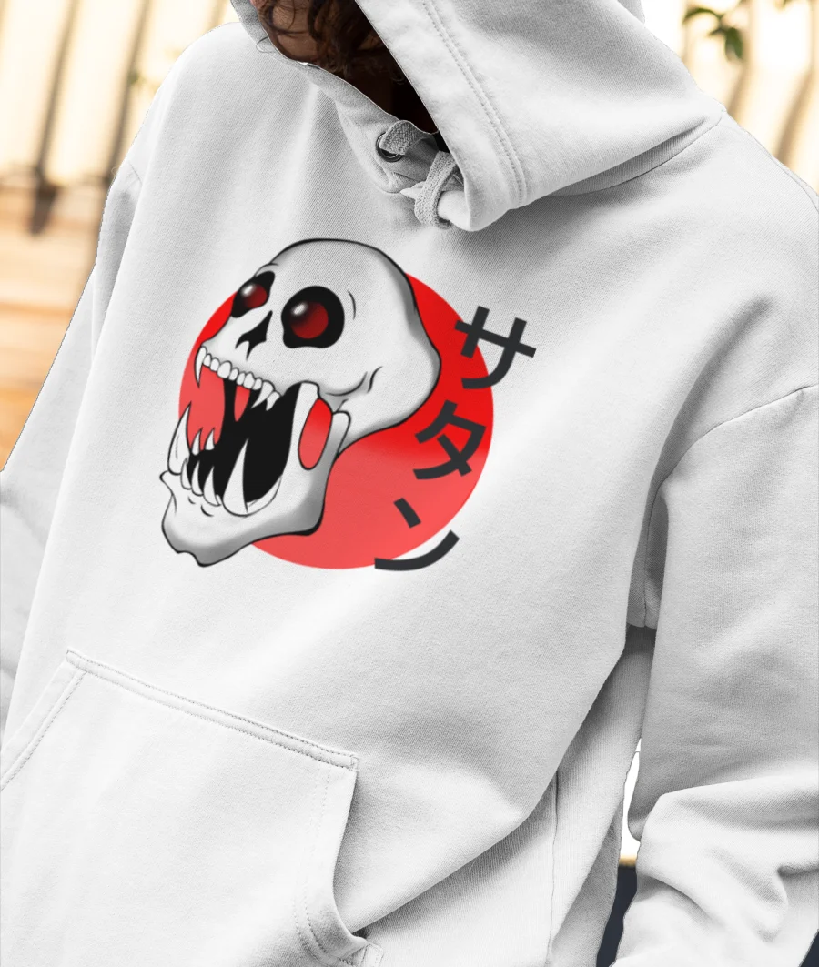 unleash the devil  Front-Printed Hoodie