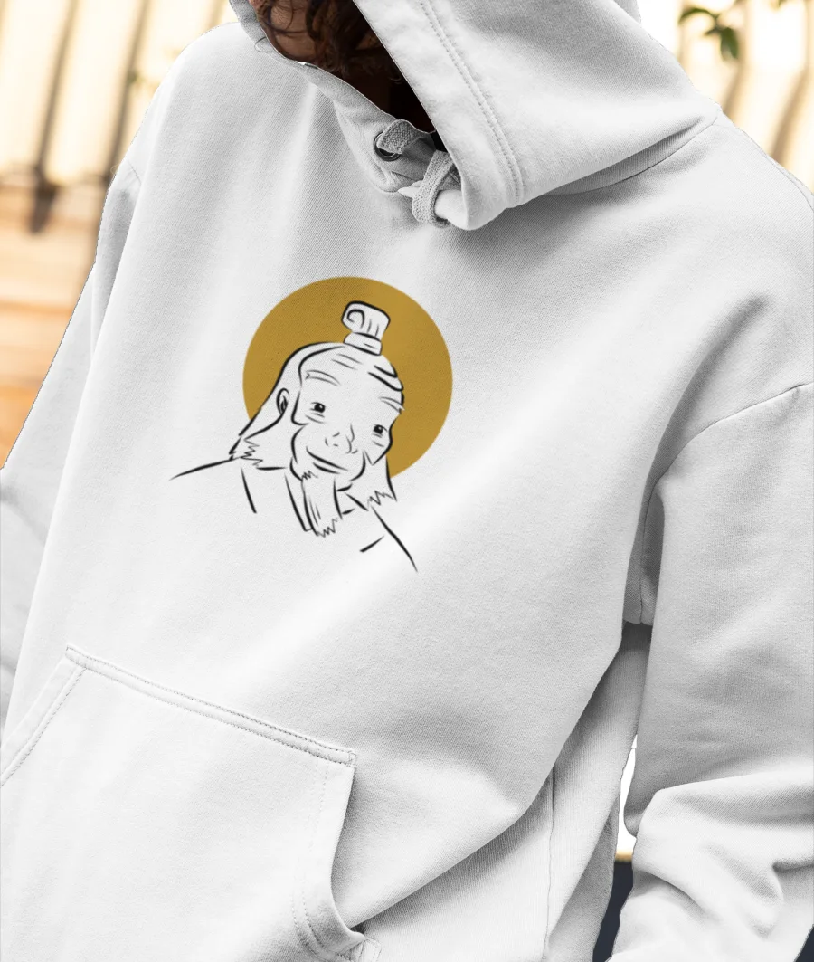 Uncle Iroh- Avatar Front-Printed Hoodie