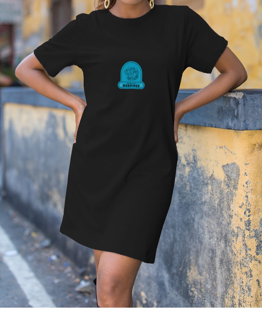 The light of my Mornings T-Shirt Dress