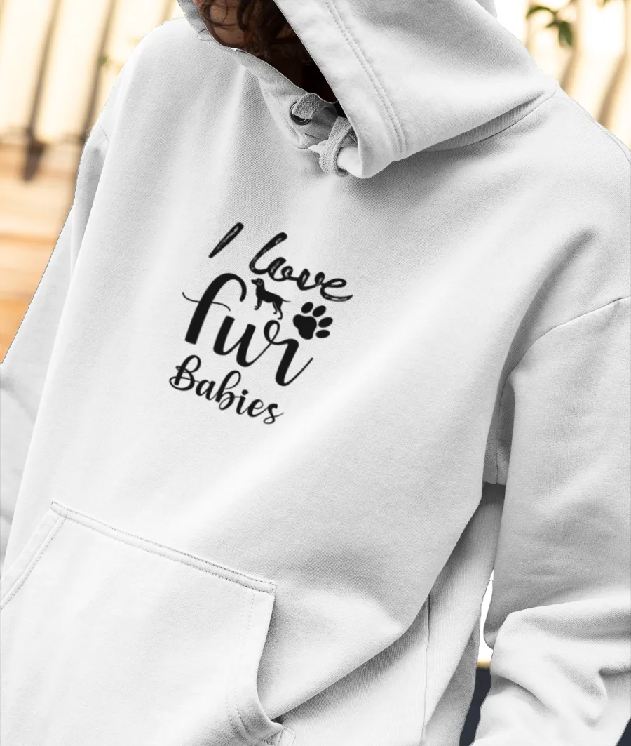 Dog lovers Front-Printed Hoodie