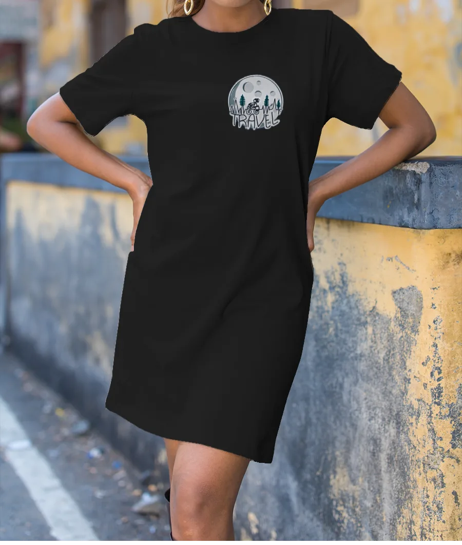 Travel  T-Shirt Dress