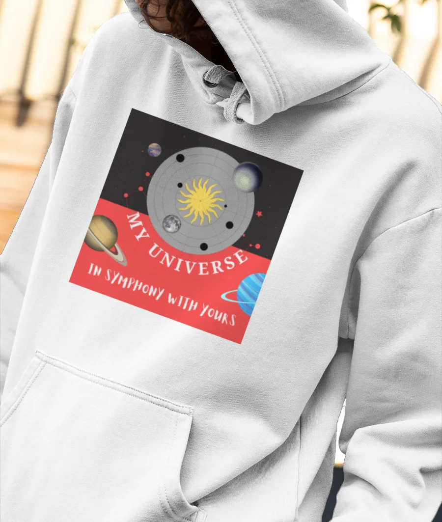 My Universe Front-Printed Hoodie