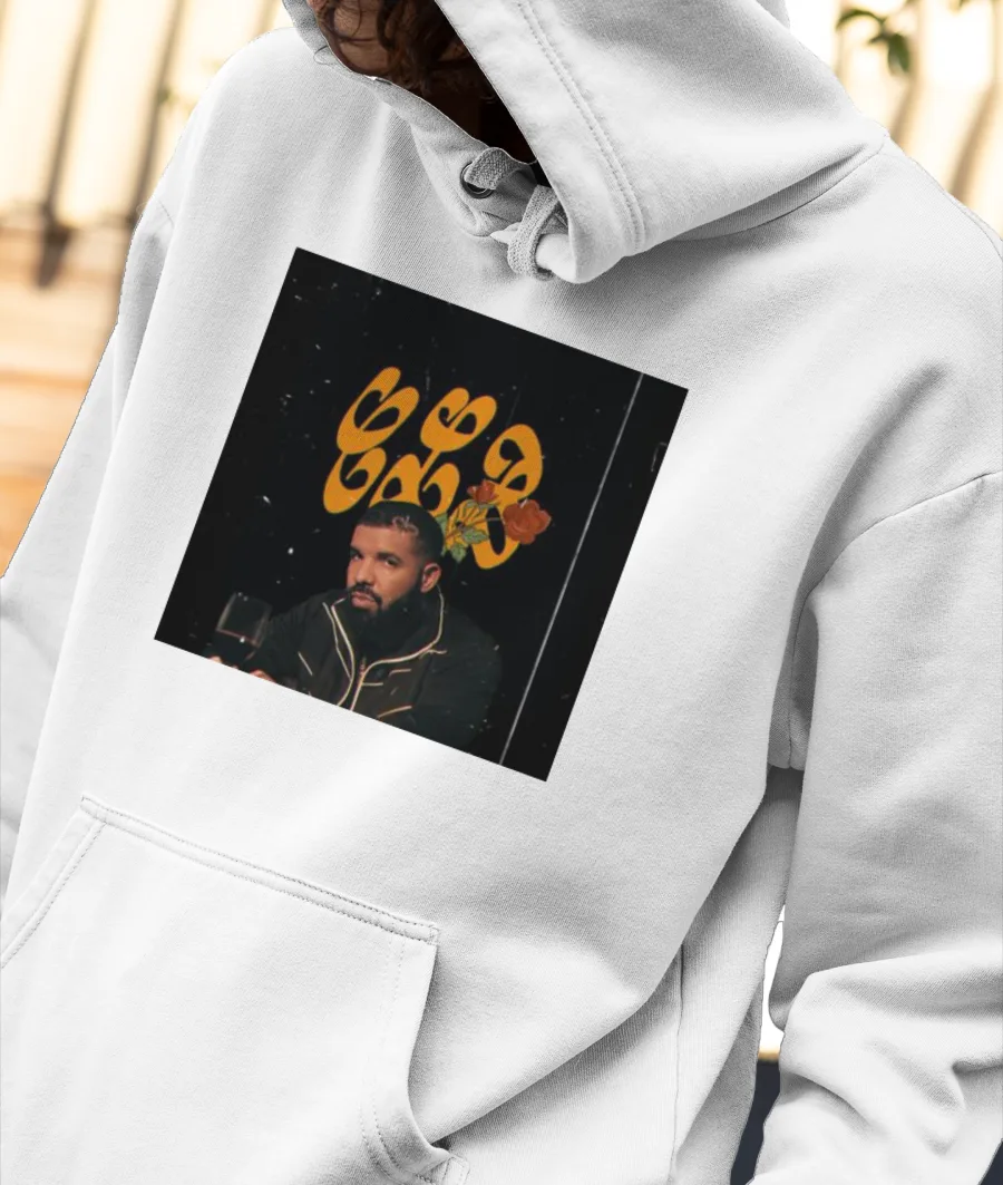 CLB- Drake Front-Printed Hoodie