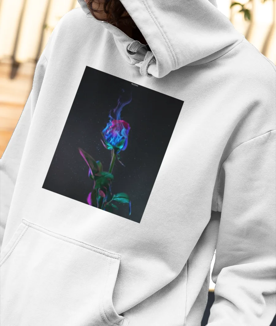 Rosé Front-Printed Hoodie