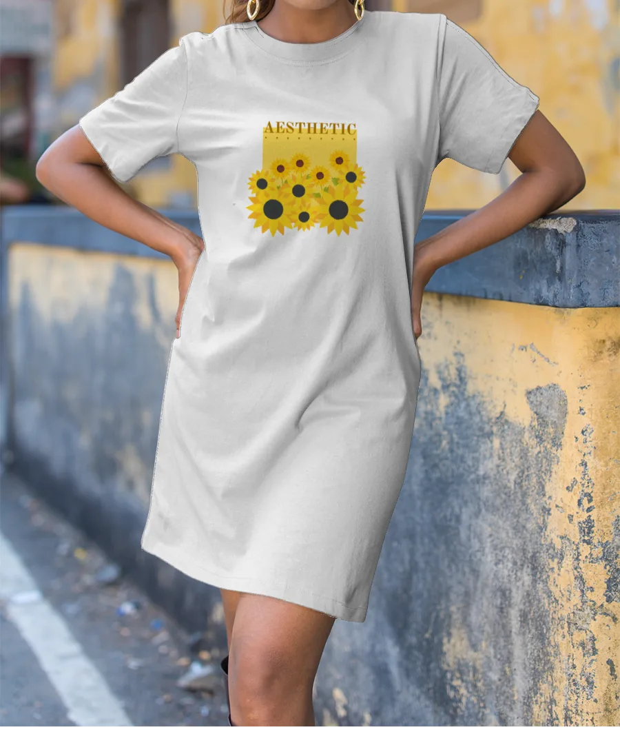 AESTHETIC T-Shirt Dress