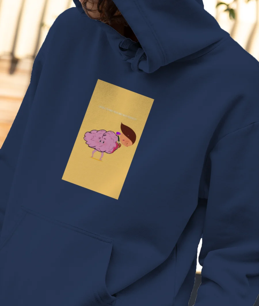 Paint your mind Front-Printed Hoodie