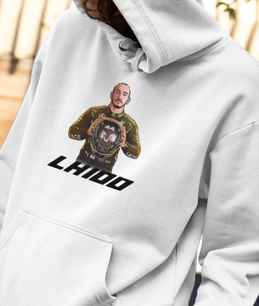 Lewis Hamilton LH100 Front-Printed Hoodie