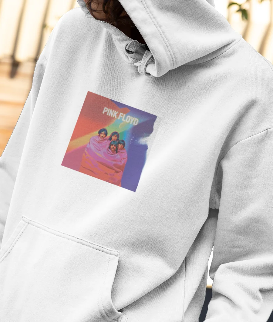 Pink Floyd Front-Printed Hoodie