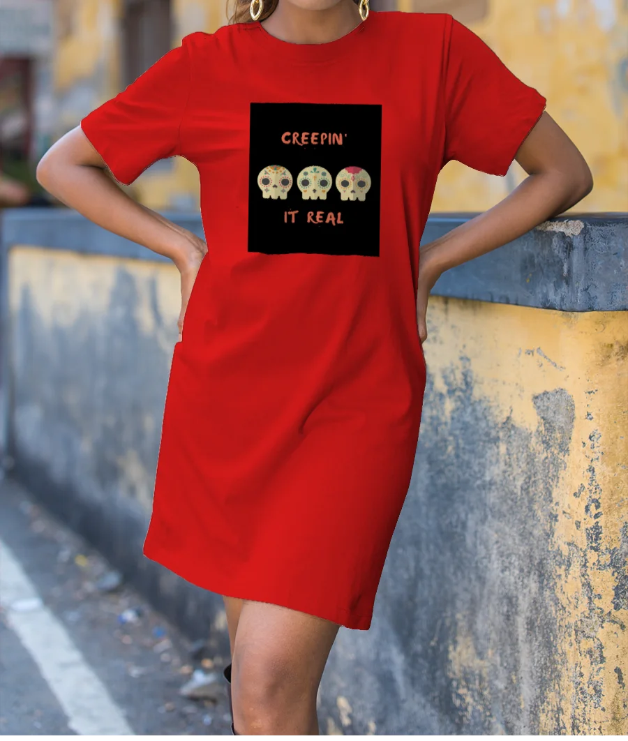 Halloween T-Shirt Dress