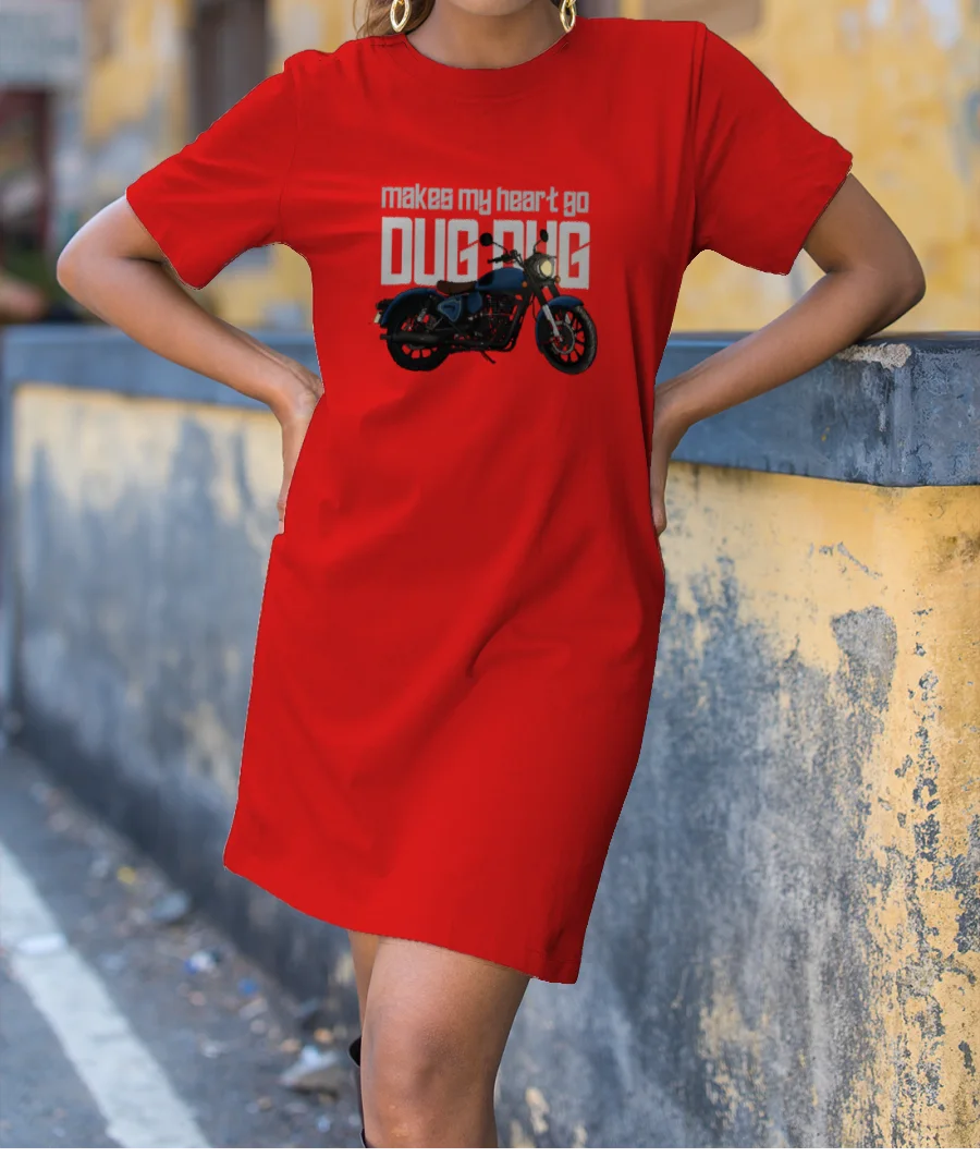 Dug Dug lover! T-Shirt Dress