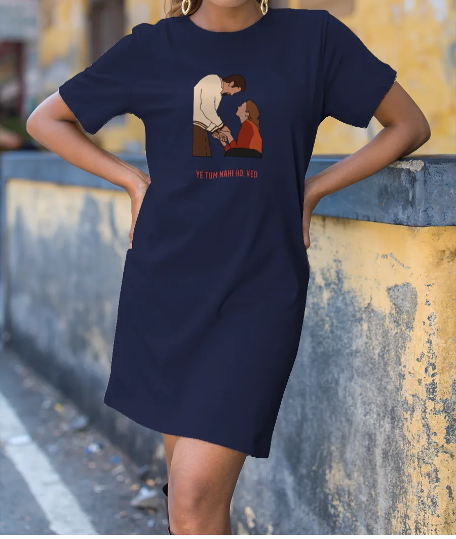Ye Tum Nahi Ho Ved - Tamasha T-Shirt T-Shirt Dress
