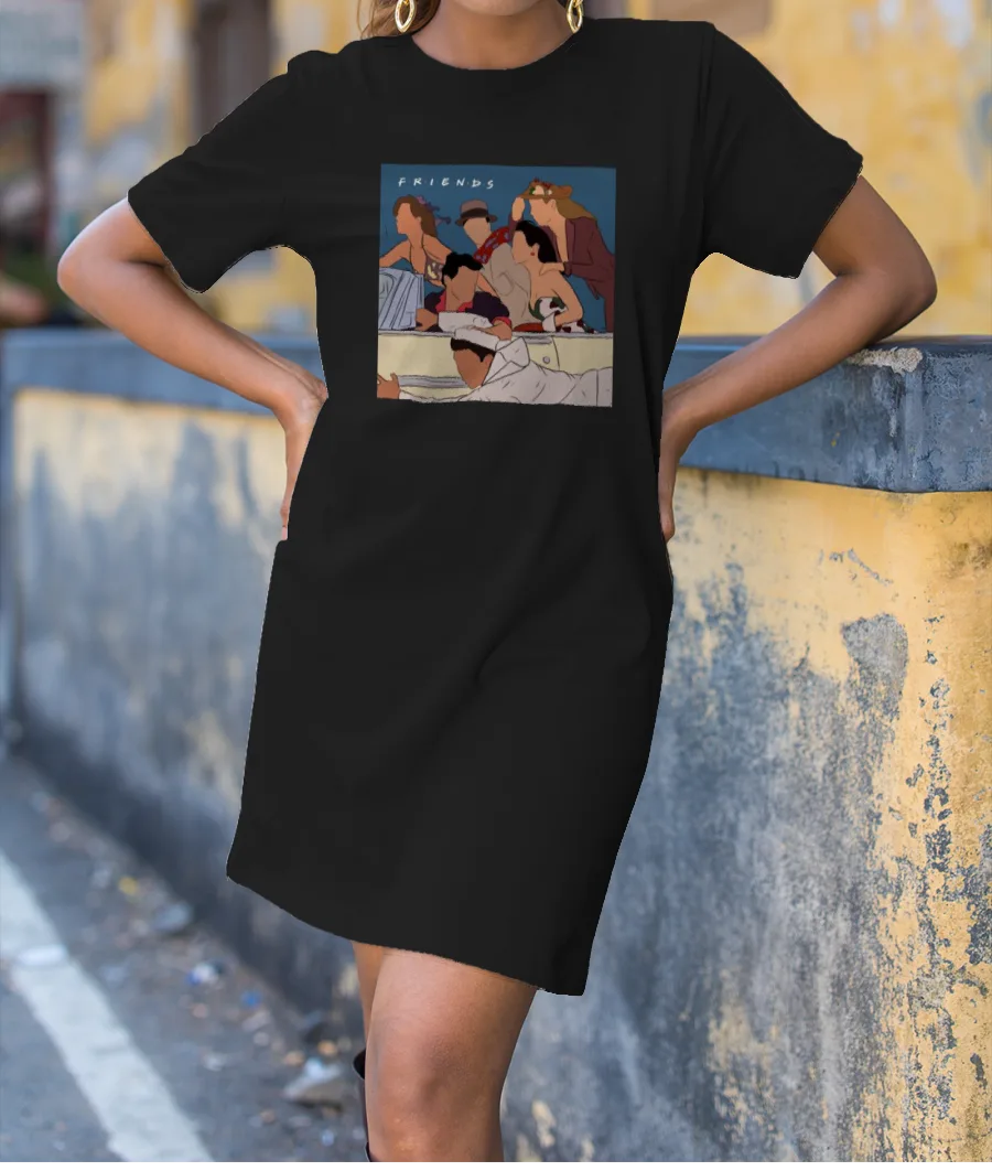 Friends T-Shirt Dress