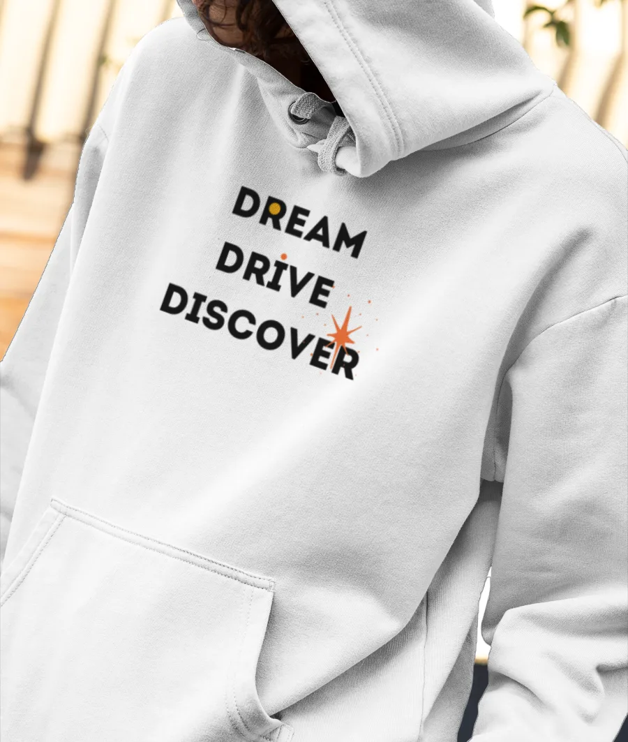 DREAM DRIVE DISCOVER  Front-Printed Hoodie