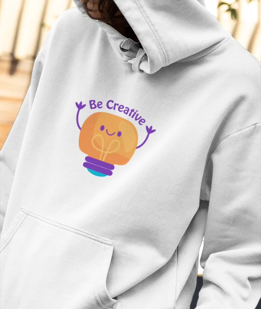 be creative, artist, designer Front-Printed Hoodie