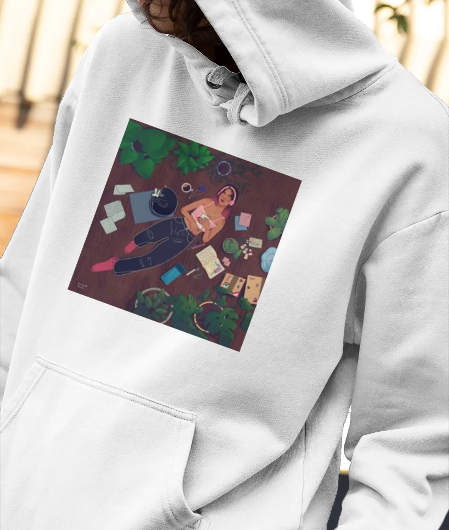 Saturdaze Front-Printed Hoodie