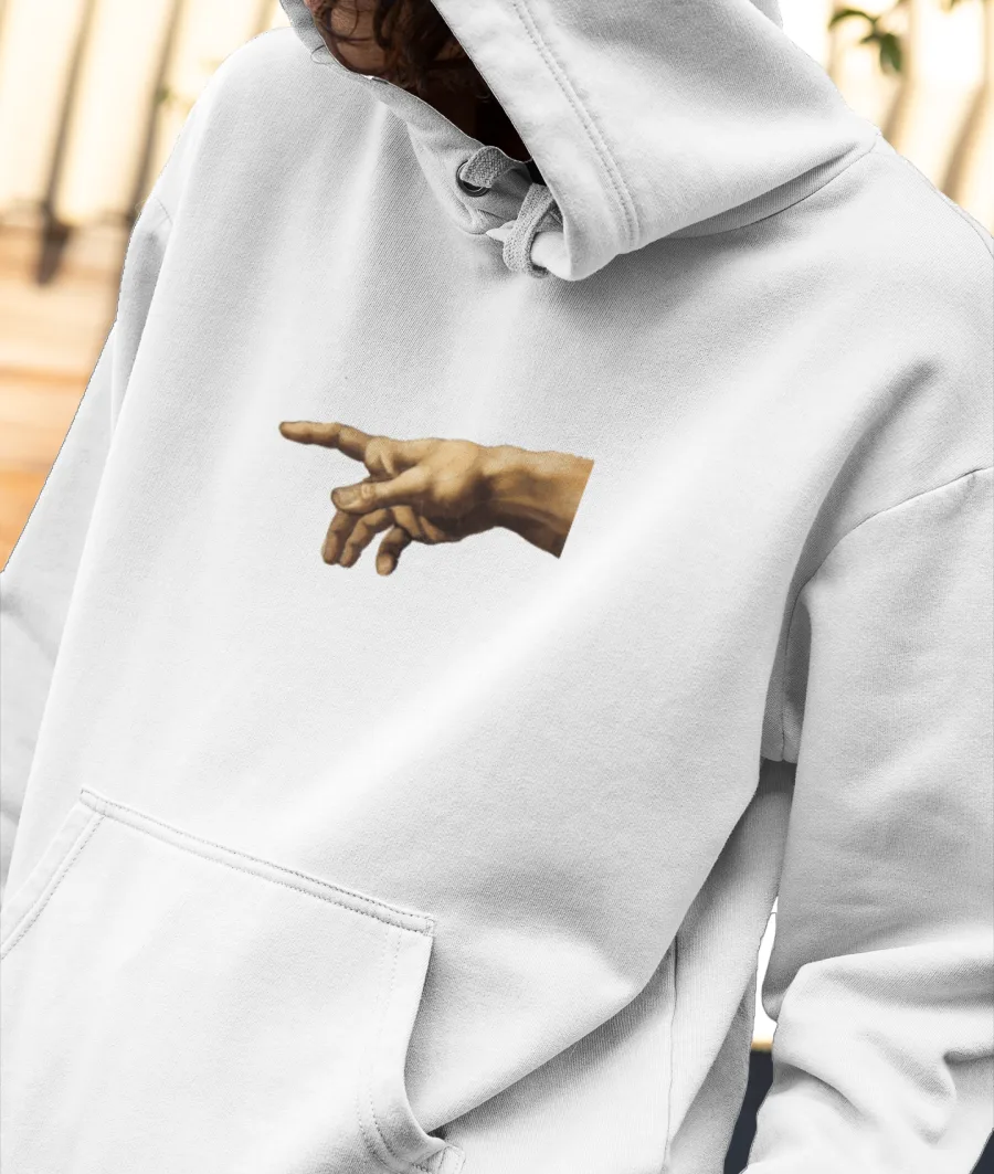 Adam's Creation 1 - Right Front-Printed Hoodie