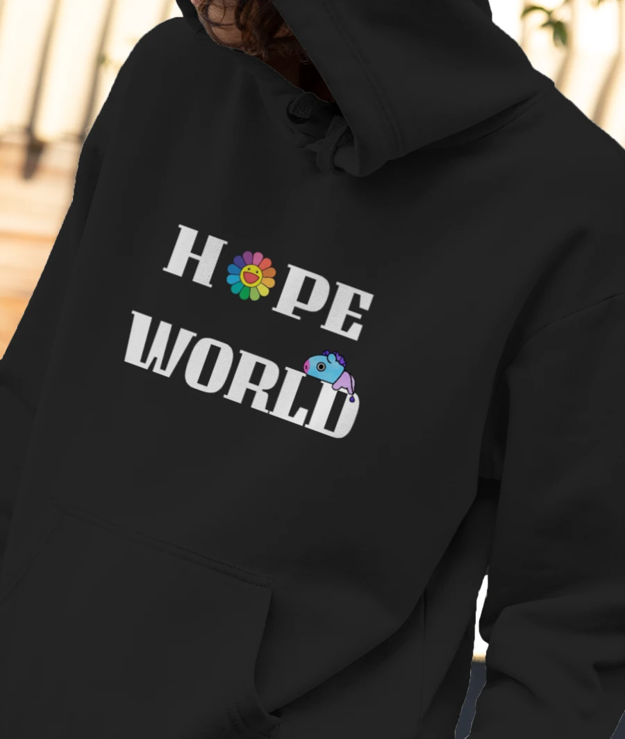 Bts jhope t-shirts  Front-Printed Hoodie