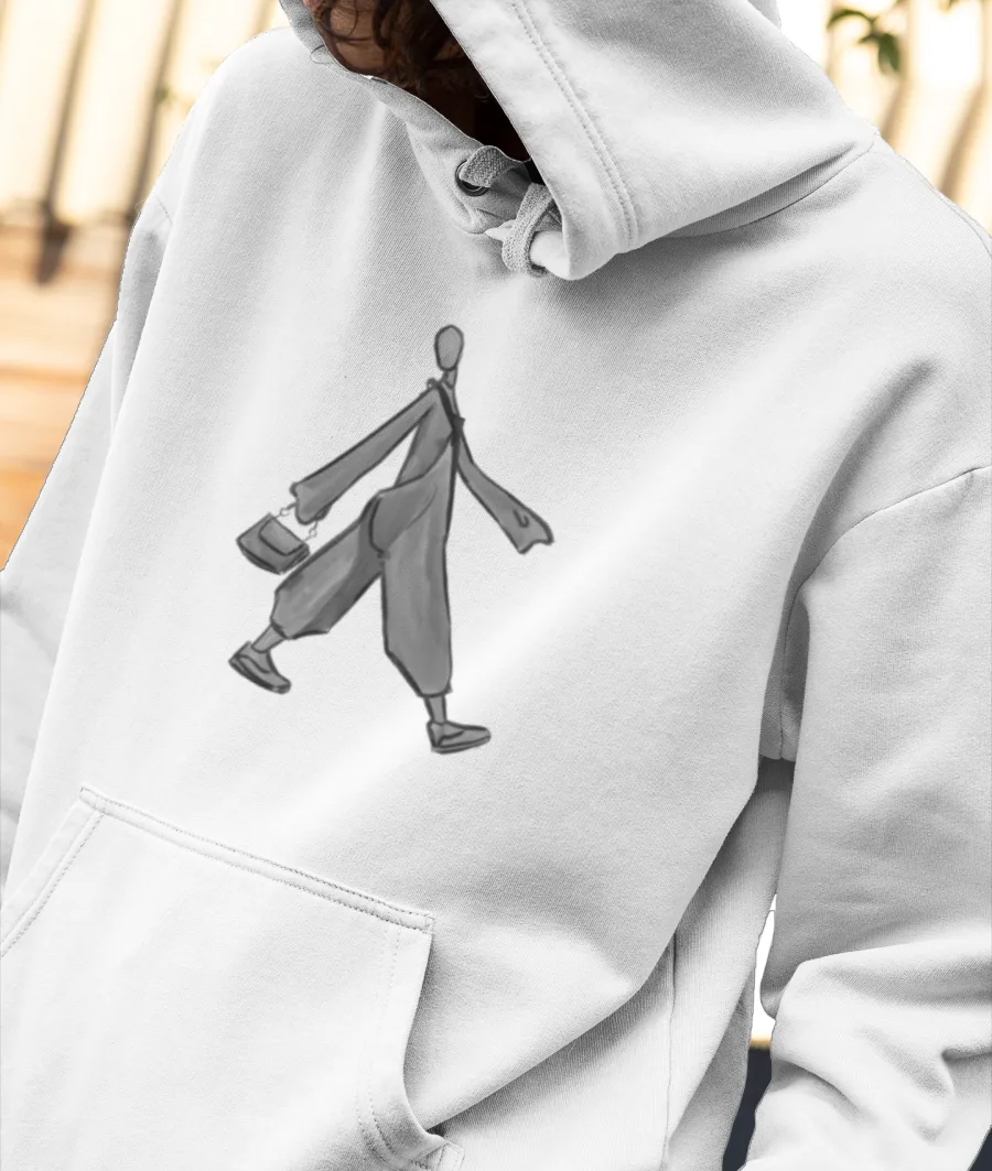 Stroll Front-Printed Hoodie