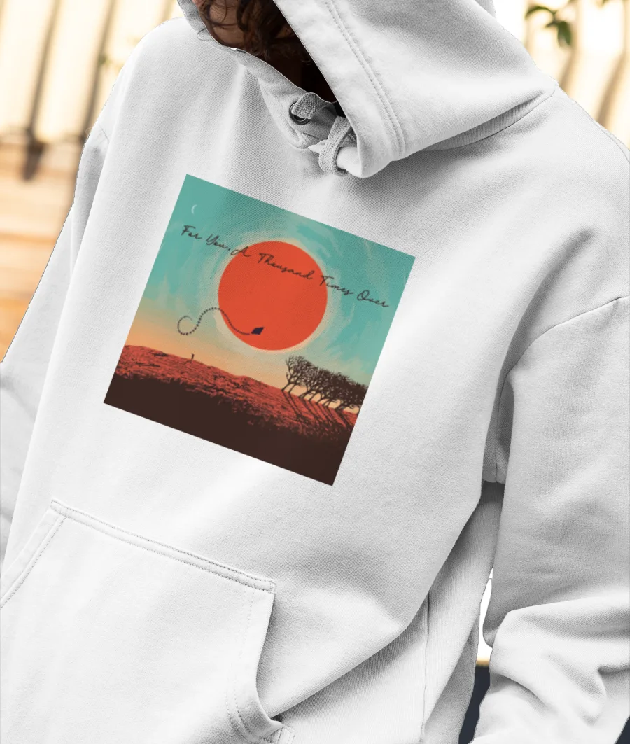 The Kite Runner Front-Printed Hoodie