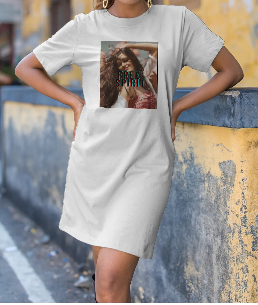 Free spirit T-Shirt Dress